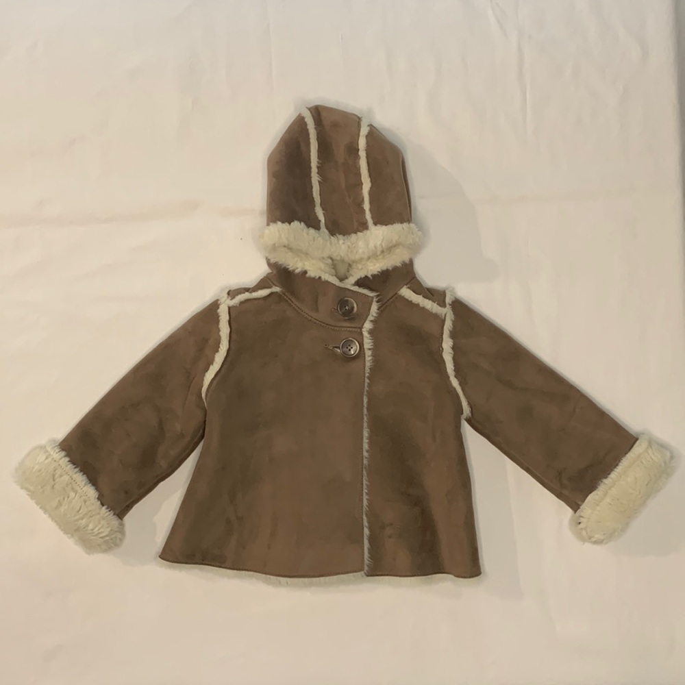 Baby Gap Wrap Faux Suede Jacket / Coat